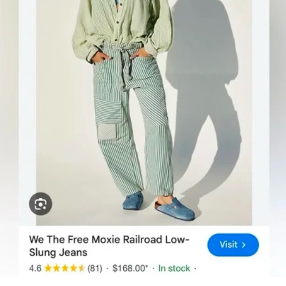 Free people We the Free Moxie Railroad Low Slung Jeans